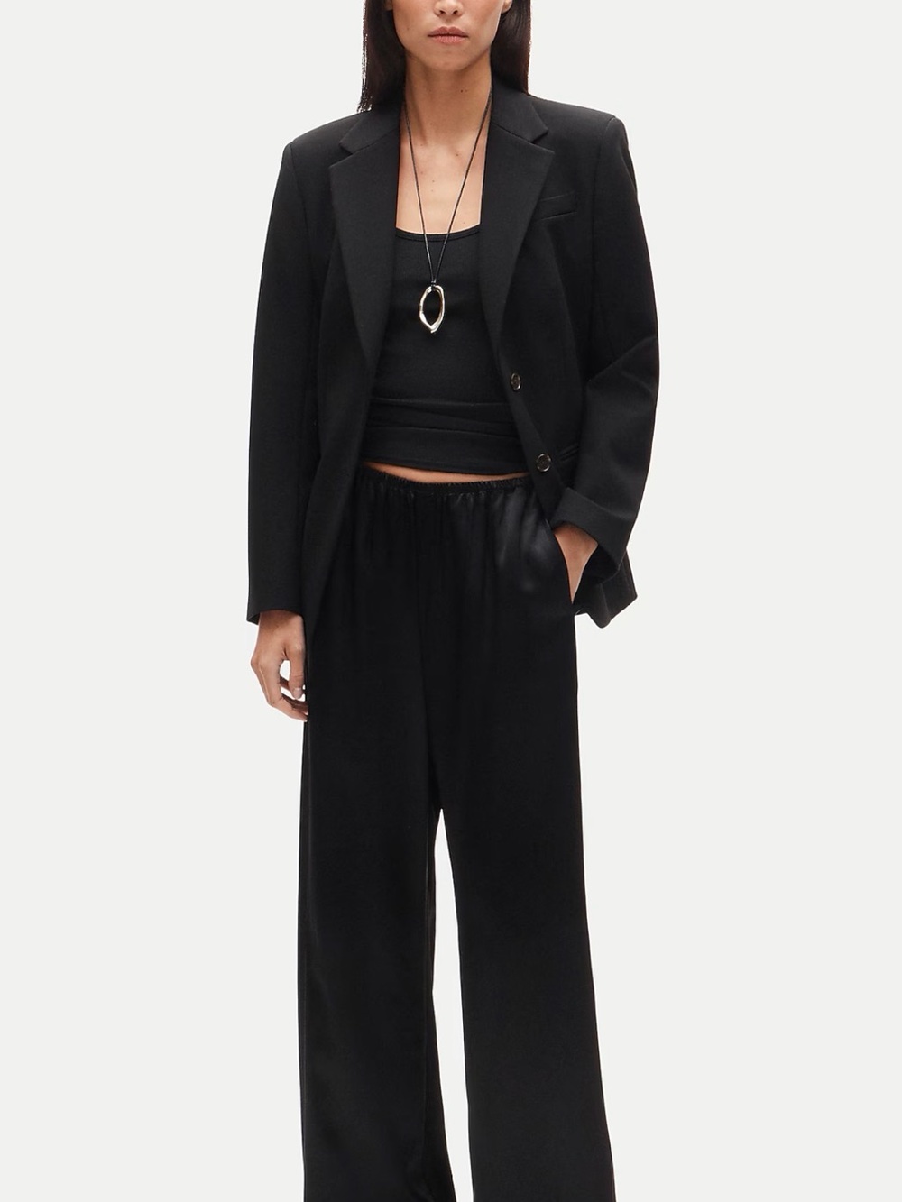 J. Crew Cosmo pant in luster charmeuse